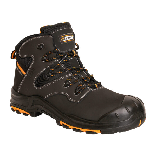 JCB BACKHOE BLACK BOOT