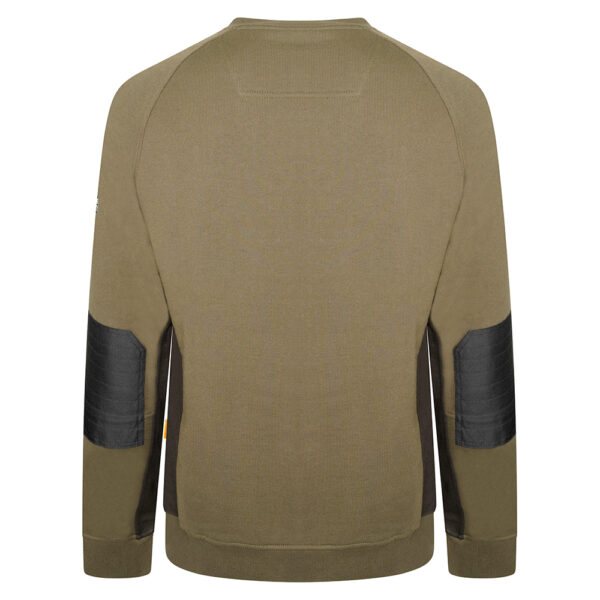 JCB TRADE CREW SWEATSHIRT OLIVE - Afbeelding 6