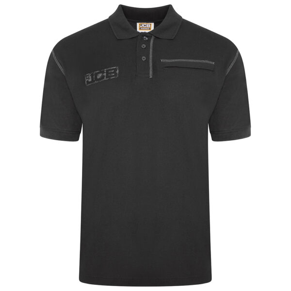 JCB TRADE WORK POLO BLACK - Afbeelding 6