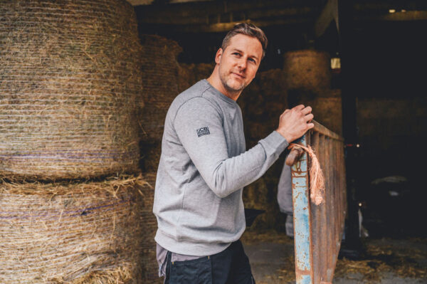 JCB ESSENTIAL SWEATSHIRT GREY - Afbeelding 2