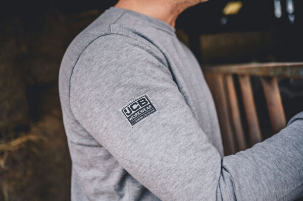 JCB ESSENTIAL SWEATSHIRT GREY - Afbeelding 3