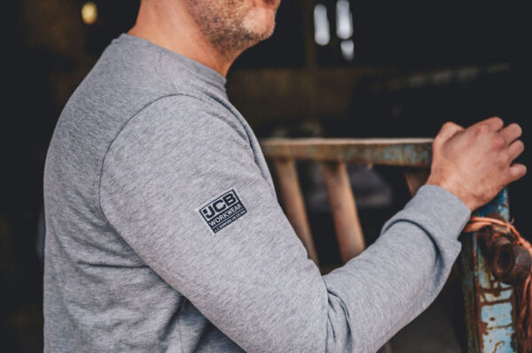 JCB ESSENTIAL SWEATSHIRT GREY - Afbeelding 4