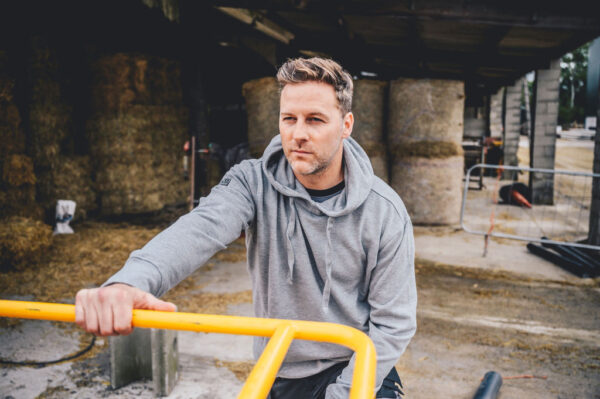 JCB ESSENTIAL HOODIE GREY - Afbeelding 3