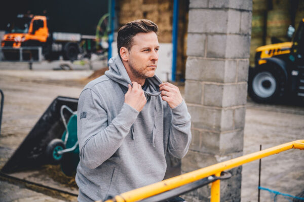 JCB ESSENTIAL HOODIE GREY - Afbeelding 4