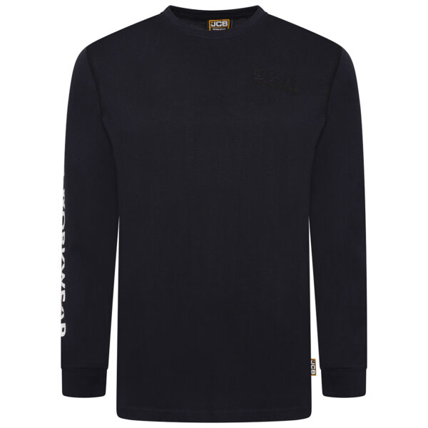JCB WORKWEAR BANNER L/S NAVY