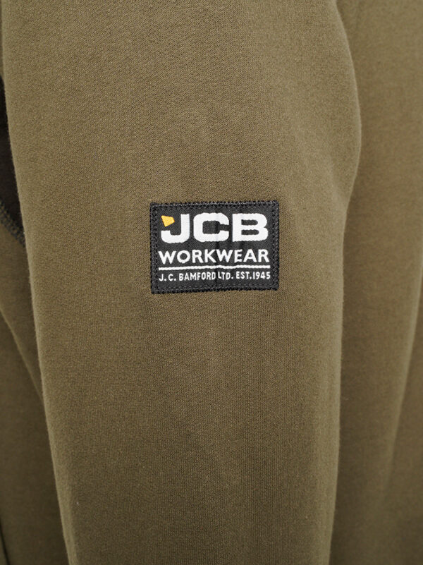 JCB HORTON HOODIE OLIVE/BLACK - Afbeelding 5