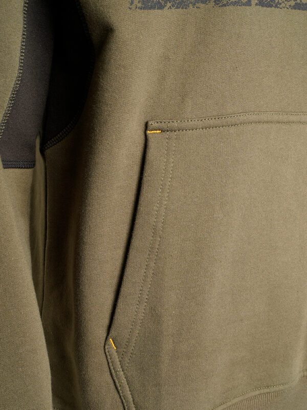 JCB HORTON HOODIE OLIVE/BLACK - Afbeelding 6