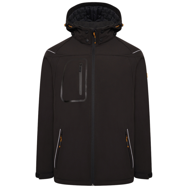 JCB TRADE HOODED SOFTSHELL - Afbeelding 8