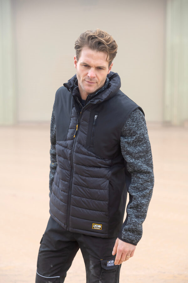 JCB TRADE HYBRID PADDED GILET - Afbeelding 9