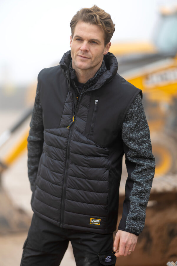 JCB TRADE HYBRID PADDED GILET - Afbeelding 10