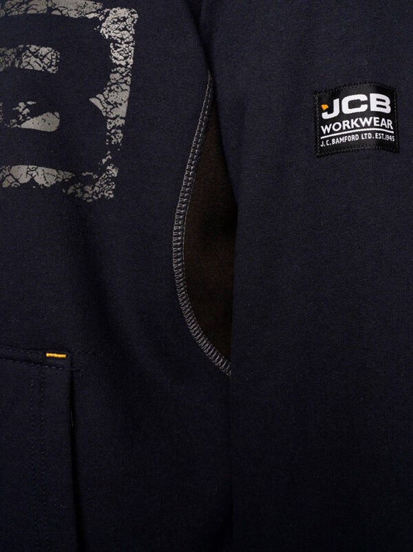 JCB HORTON HOODIE NAVY/BLACK - Afbeelding 7