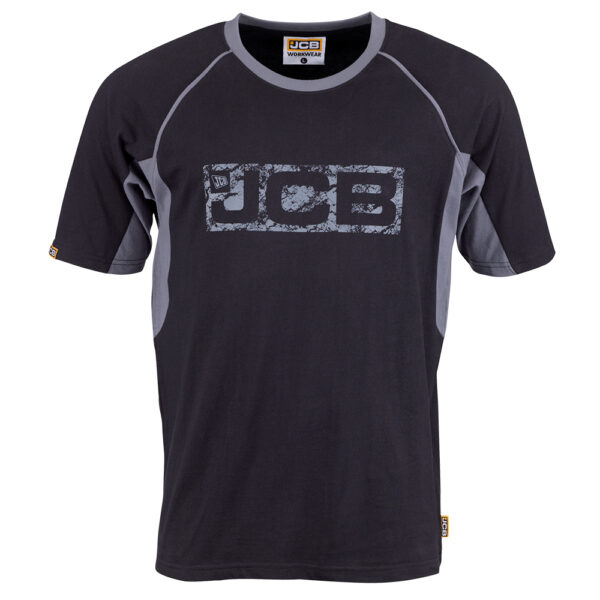 JCB TRADE BLACK/GREY T-SHIRT - Afbeelding 3