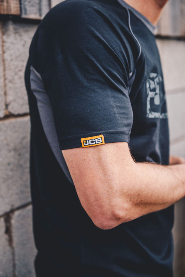 JCB TRADE BLACK/GREY T-SHIRT - Afbeelding 5