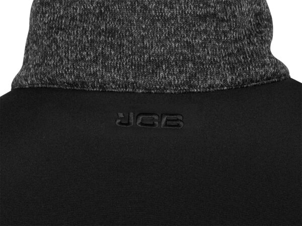 JCB TRADE ELMHURST II GREY QUARTER ZIP KNITTED JUMPER - Afbeelding 8