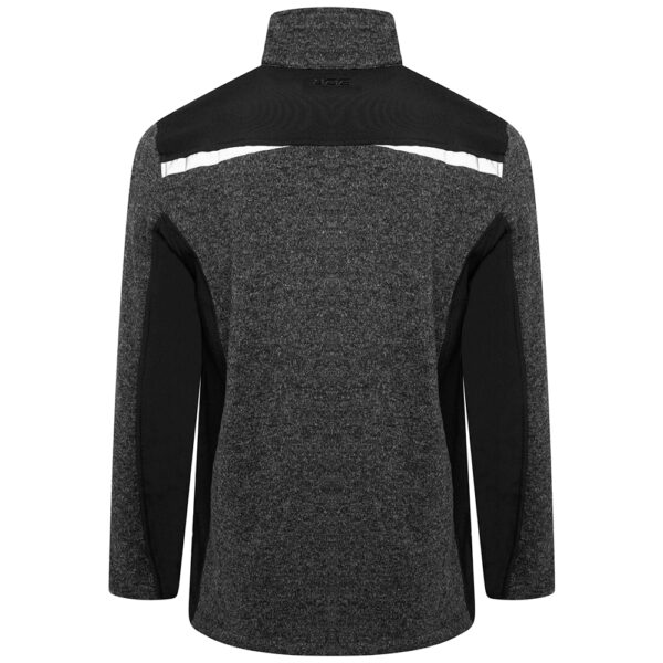 JCB TRADE ELMHURST II GREY QUARTER ZIP KNITTED JUMPER - Afbeelding 9