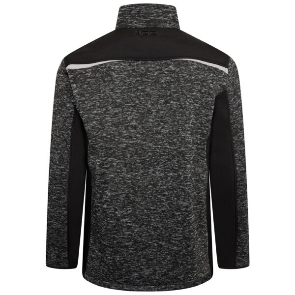 JCB TRADE ESSINGTON II FULL ZIP GREY KNITTED JUMPER - Afbeelding 8