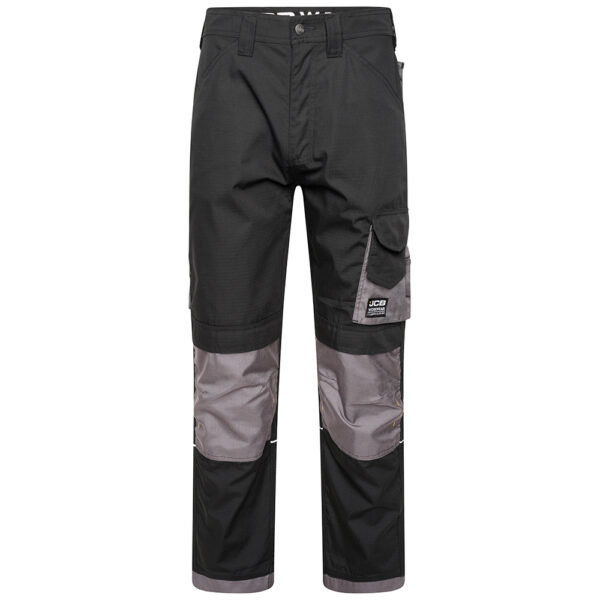 JCB TRADE BLACK/GREY RIP STOP BROEK