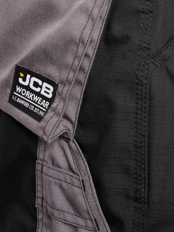 JCB TRADE BLACK/GREY RIP STOP BROEK - Afbeelding 3