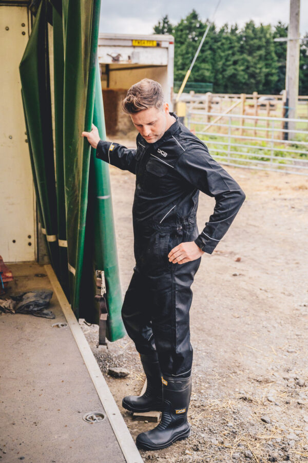 JCB TRADE COVERALL NAVY/BLACK LANG - Afbeelding 2