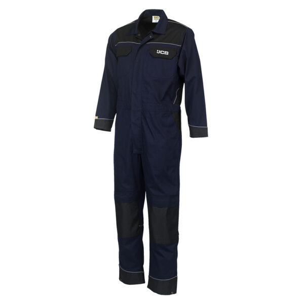 JCB TRADE COVERALL NAVY/BLACK LANG