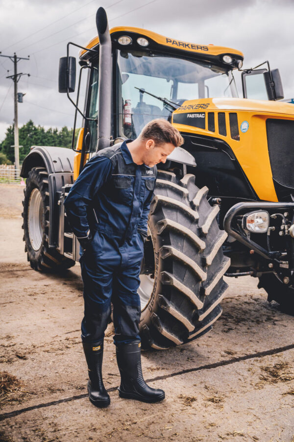 JCB TRADE COVERALL NAVY/BLACK LANG - Afbeelding 6