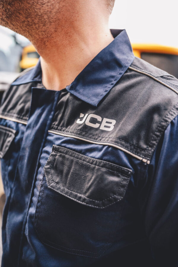 JCB TRADE COVERALL NAVY/BLACK LANG - Afbeelding 8