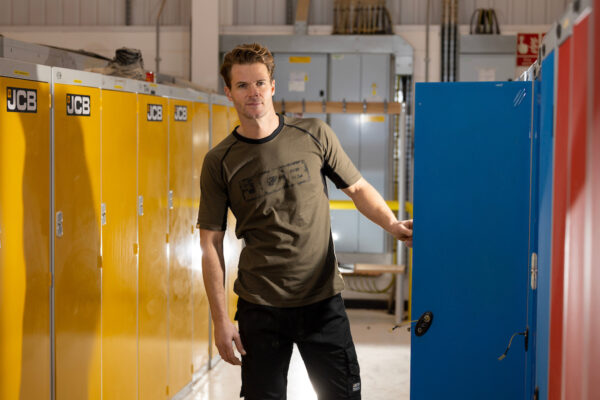 JCB TRADE TSHIRT OLIVE/BLACK - Afbeelding 2
