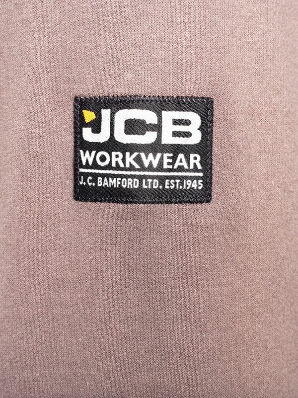 JCB TRADE ZIP THRU HOODIE GREY - Afbeelding 5