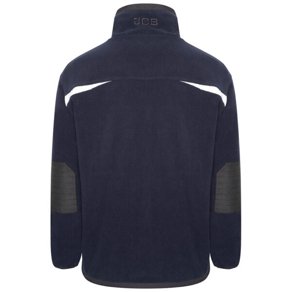 JCB TRADE HEAVYWEIGHT 1/4 ZIP NAVY TECH FLEECE - Afbeelding 4