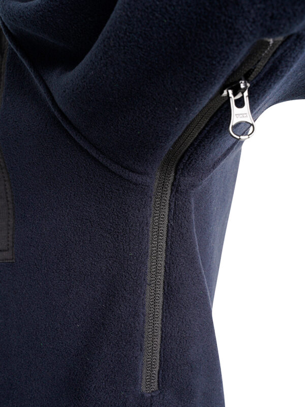 JCB TRADE HEAVYWEIGHT 1/4 ZIP NAVY TECH FLEECE - Afbeelding 8