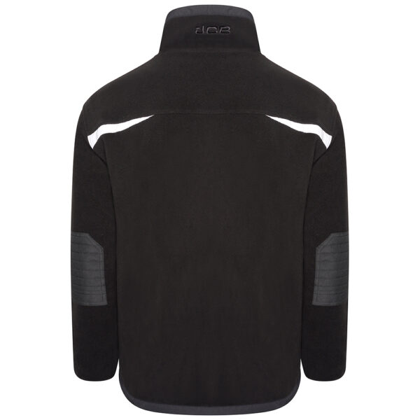 JCB TRADE HEAVYWEIGHT 1/4 ZIP BLACK TECH FLEECE - Afbeelding 4