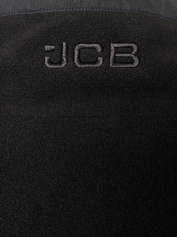 JCB TRADE HEAVYWEIGHT 1/4 ZIP BLACK TECH FLEECE - Afbeelding 7
