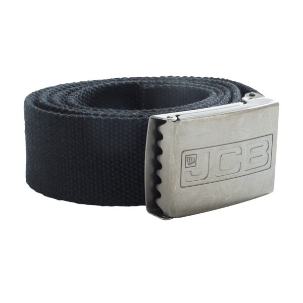 JCB WEBBING BELT BLACK SINGLE