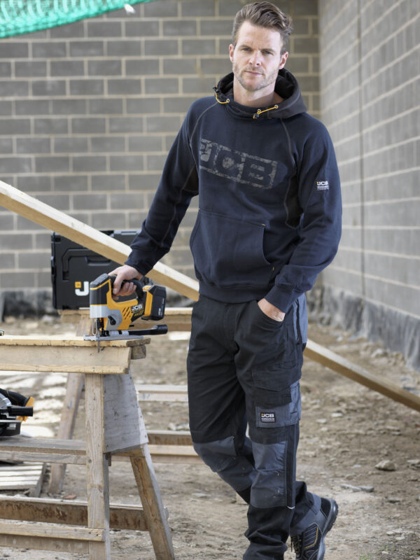 JCB HORTON HOODIE NAVY/BLACK - Afbeelding 3