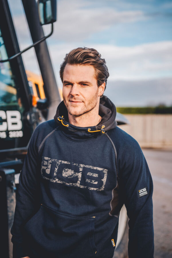 JCB HORTON HOODIE NAVY/BLACK - Afbeelding 2