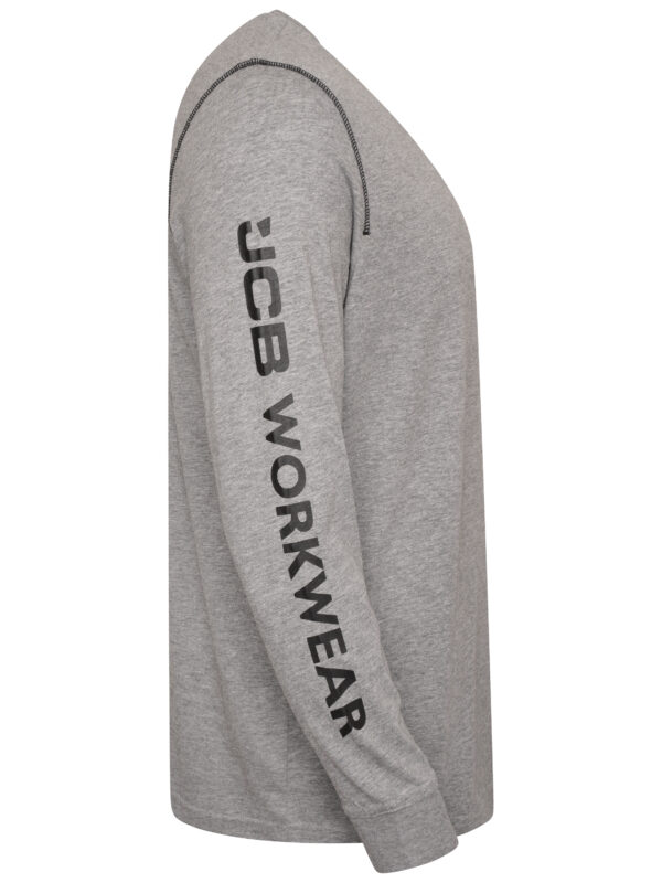 JCB WORKWEAR BANNER L/S GREY - Afbeelding 4