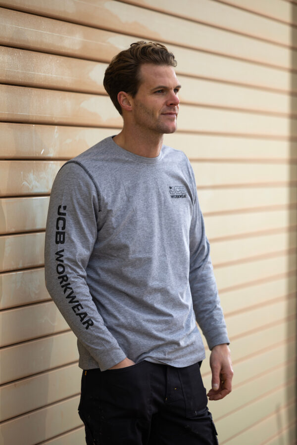 JCB WORKWEAR BANNER L/S GREY - Afbeelding 7